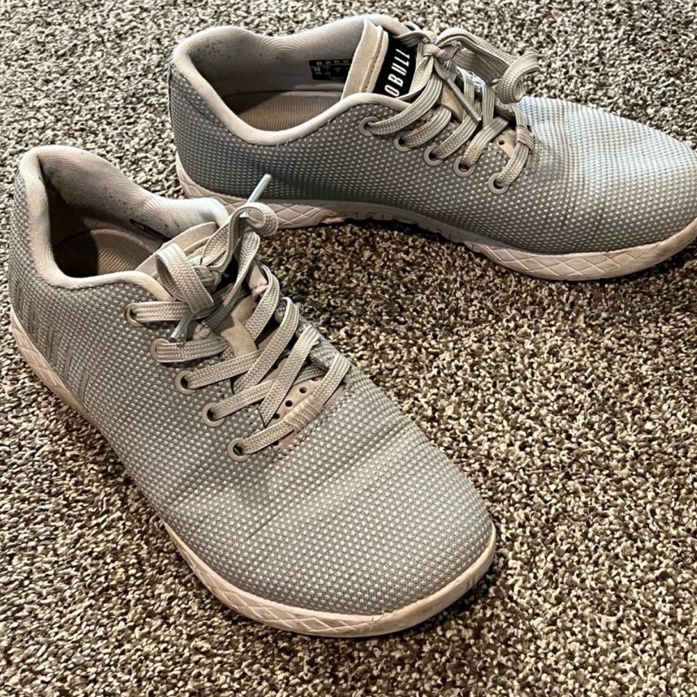 NoBull • Arctic Grey Trainer Sneakers Shoes SZ 8.5